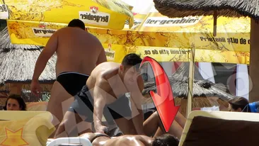 O sirena unsuroasa aproape ca i-a trimis acasa! In timp ce Doru Todorut o privea si ofta, partenera indura cu greu privelistea!