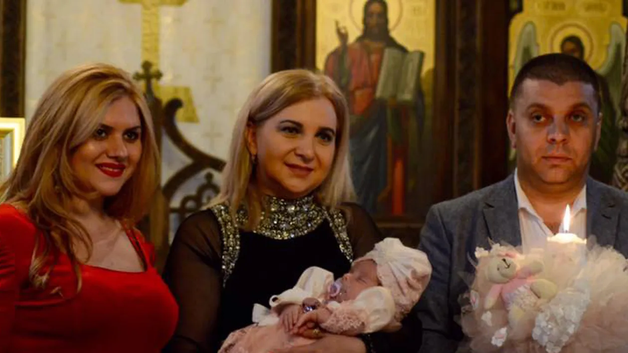 CARMEN ŞERBAN a dat 10.000 euro pentru a boteza o fetiţă! Imagini de la eveniment