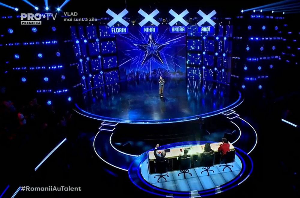Este pentru prima data cand se intampla la Romanii au talent. Ce a facut un barbat pe scena