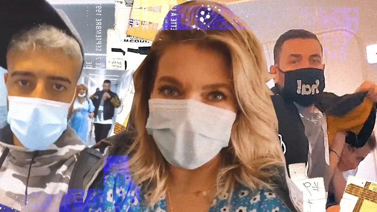 “Familia Speak”, vacanță cu “Familia Smiley” Ce gest a făcut viitorul tătic în avion pentru a-i ascunde burtica Ginei Pistol