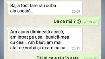 Bancul Zilei | Bă, a fost tare rău iarba aia aseară