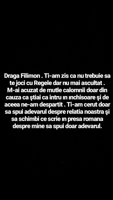 Ex-iubitul milionar al sexoaselor de la ”Fermă” tună și fulgeră, după ce Ioana Filimon și-a rupt mâna: ”Ți-am zis că nu trebuie să te joci cu Regele”