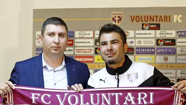 Adrian Mutu, la prezentarea oficială ca antrenor al FC Voluntari: „E o aventură nouă pentru mine!”