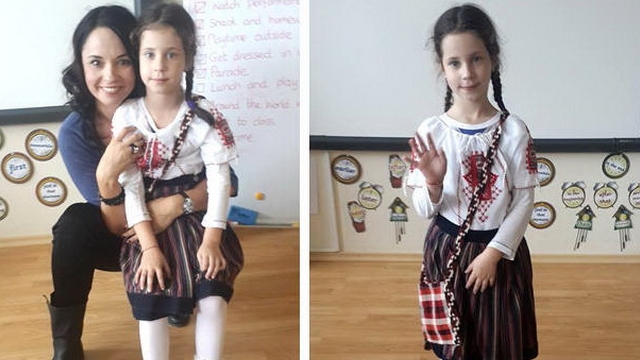 Andreea Marin este tare mandra de fiica ei! Inainte de a pleca in vacanta a trimis-o aici: "Mami, vino si ia-ma acasa!"