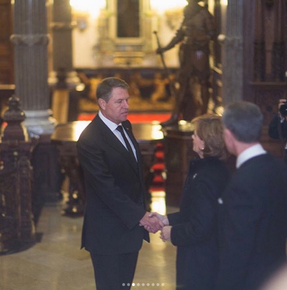 Imagini de la ceremonia funerară a Regelui Mihai I de la Palatul Regal