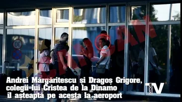 Bianca l-a abandonat pe Cristea in aeroport!