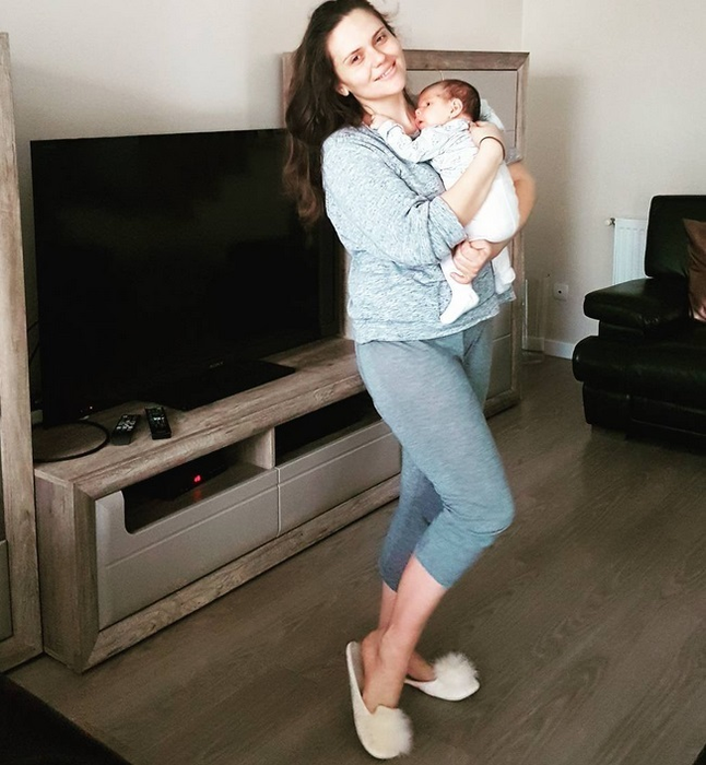 Mădălin Ionescu şi Cristina Şişcanu şi-au botezat fetiţa, Petra