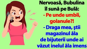 BANC | Bula, Bubulina și magazinul de bijuterii