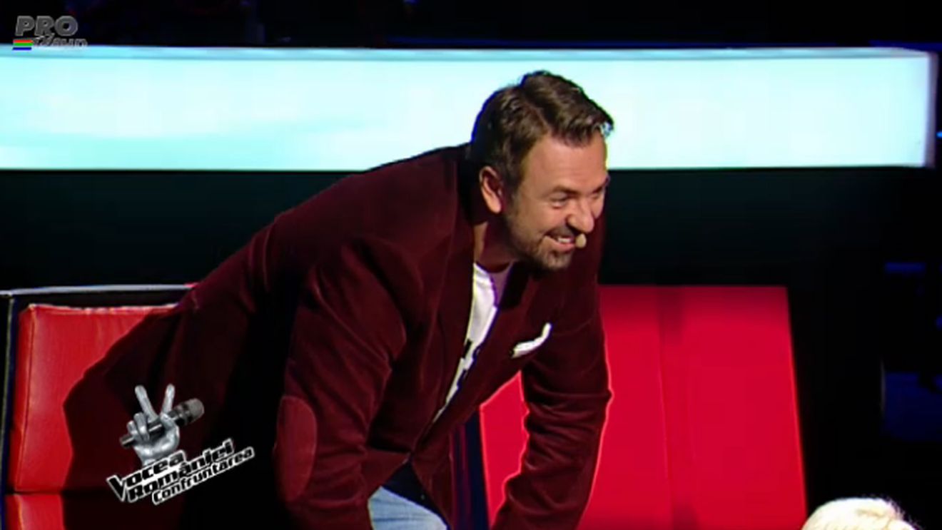Horia Brenciu a facut din nou show la "Vocea Romaniei"! Ce l-a facut pe antrenor sa se urce pe scaun de fericire