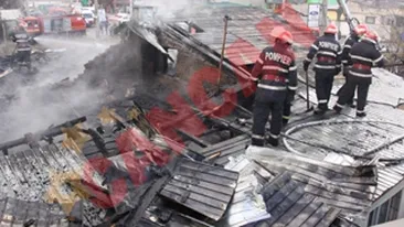Incendiu in zona Chitila din Capitala