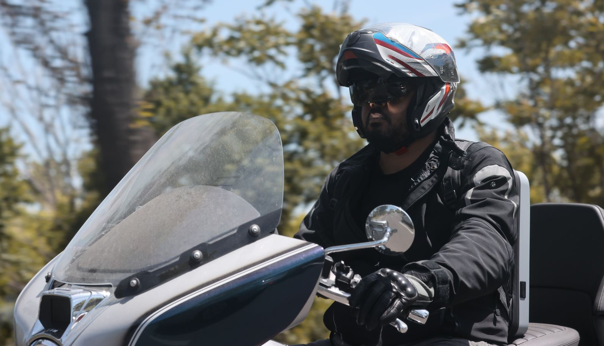 Cabral, un pasionat de motociclete (Foto: CANCAN.RO)