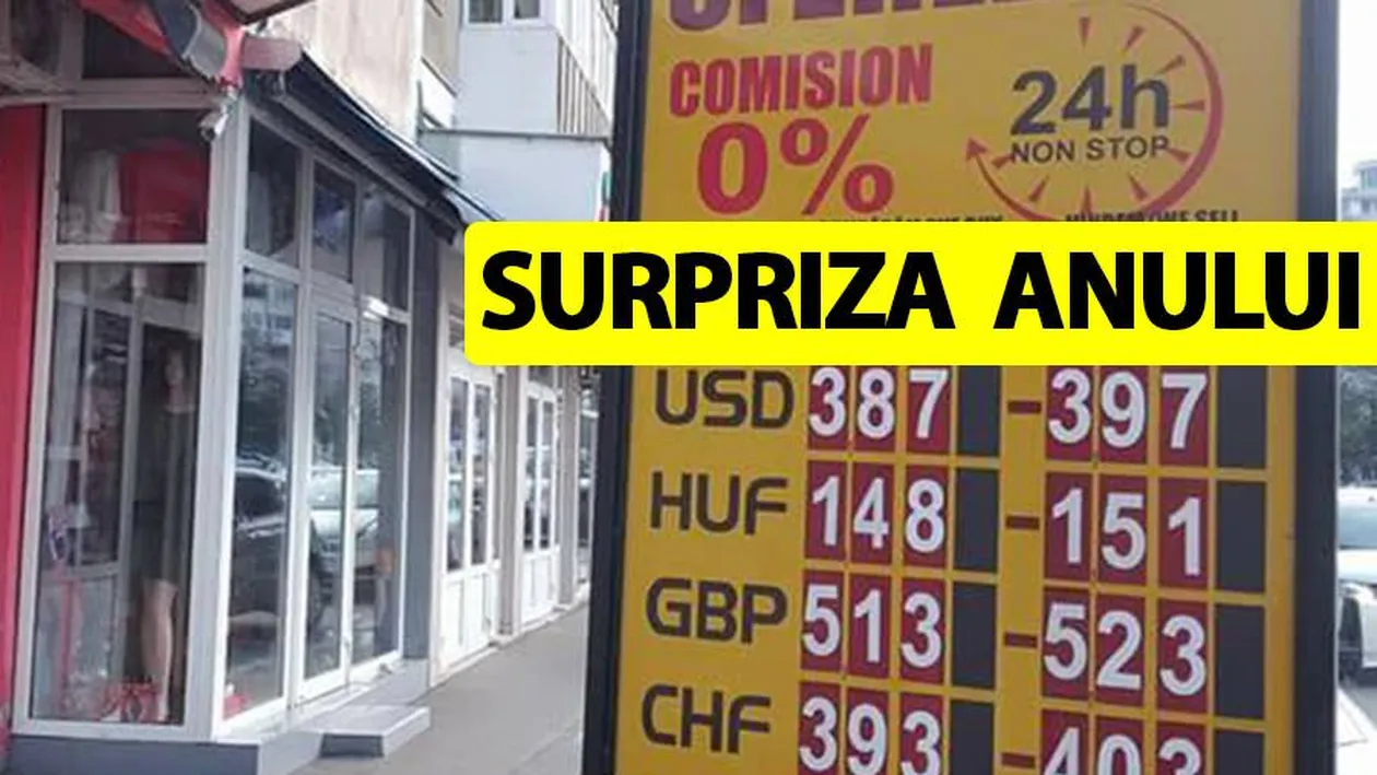 Curs valutar 7 februarie 2019. Surpriza anului: Câți lei a ajuns astăzi 1 euro