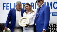 Halep, Ţiriac şi Năstase, la Cluj-Napoca, într-o acţiune de popularizare a tenisului de câmp printre copii