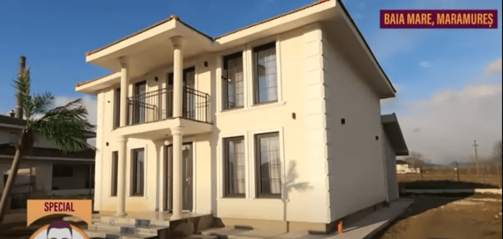 Casa lui Vasilică Ceterașu/ Sursa foto: Captură video