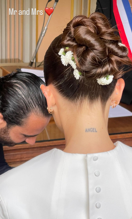 Imagini de la nunta lui Thylane Blondeau cu Ben Attal. Sursa foto: Instagram