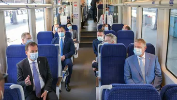 A fost inaugurată ruta de tren Gara de Nord - Aeroportul Otopeni! Ce s-a întâmplat cu prima garnitură