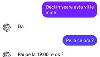 BANC | „Deci în seara asta vii la mine”