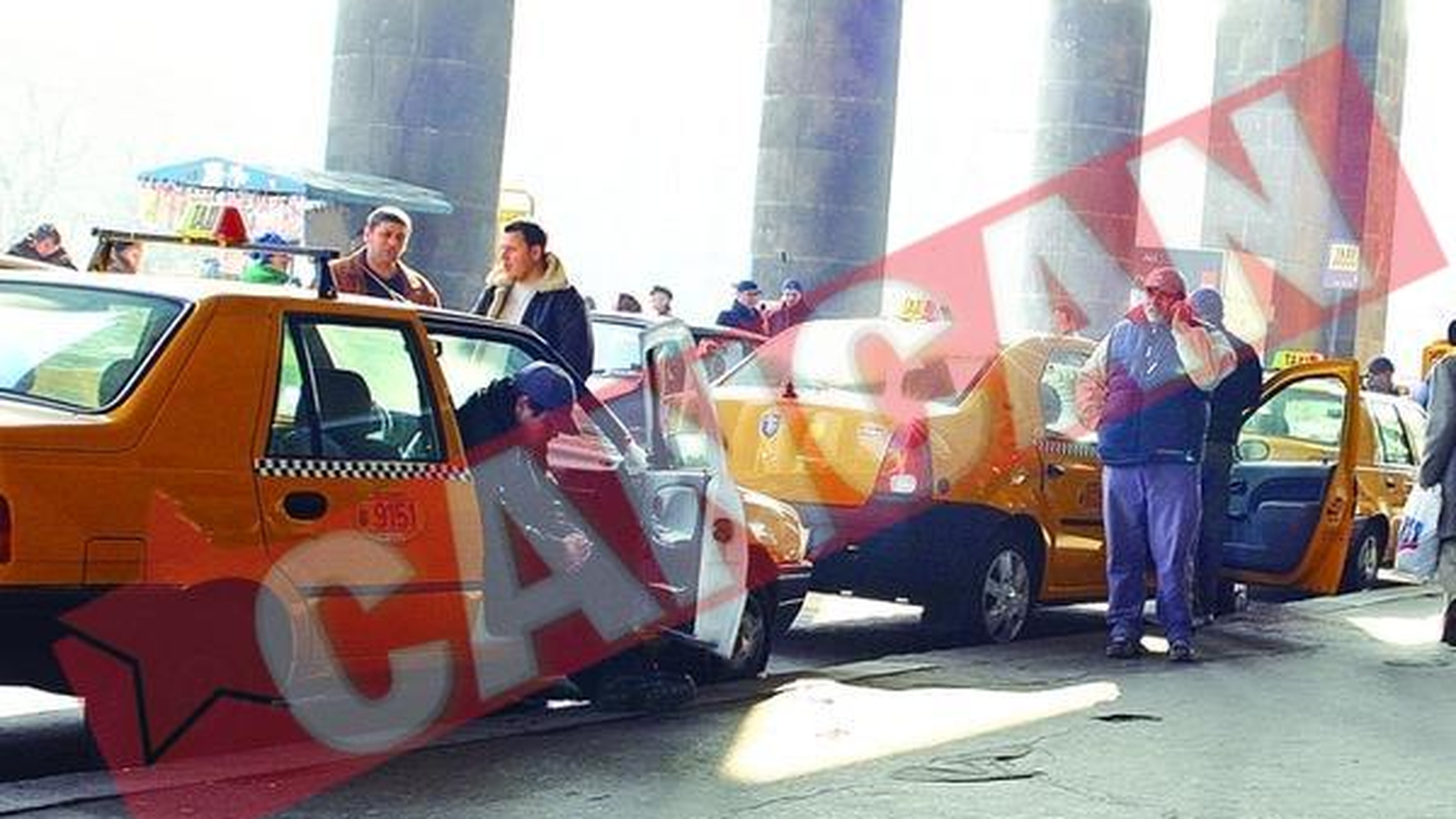 Taxiuri cu airbaguri, aer conditionat si cititoare de carduri