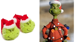 Preț IREAL pentru această pereche de papuci cu Grinch, înainte de Crăciun. Sunt reduși, dar nici așa nu ți-i poți permite