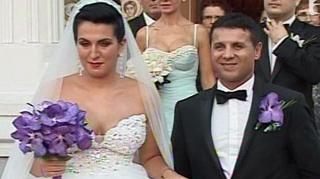 VIDEO Nicu Paleru s-a casatorit cu iubita lui, Cristina! Vezi aici primele imagini de la nunta celor doi!