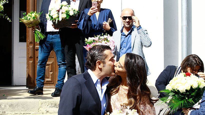 Milionarul Erbaşu a fost luat! „Colin Farrell de România” s-a căsătorit civil cu femeia care i-a fost alături în ultimii ani