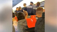 Scandal uriaș în avion! Un român a lovit o stewardesă: aeronava a aterizat de urgență la Viena VIDEO