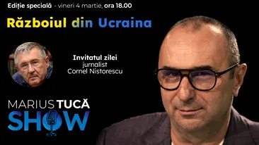 Marius Tucă Show – ediție specială “Războiul din Ucraina” pe GANDUL.RO