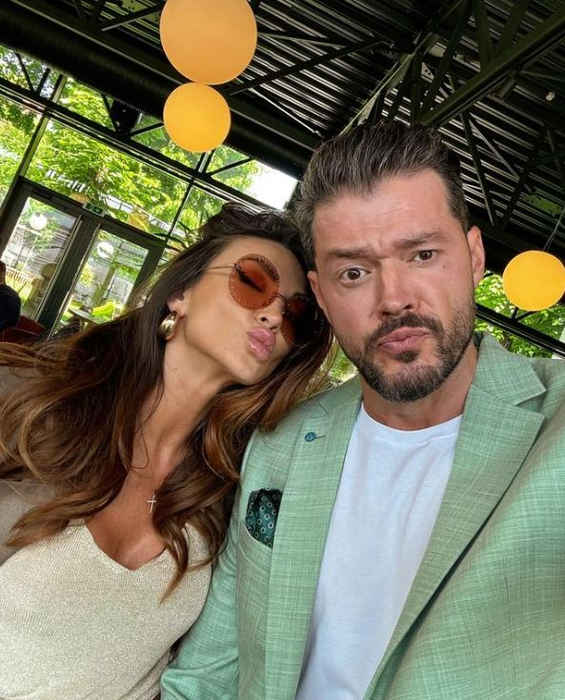 Victor Slav și Selina/ sursă foto: Instagram