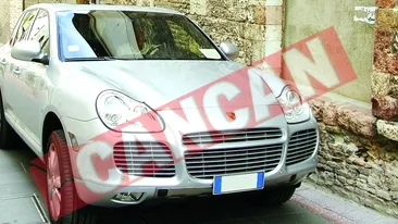 Un gropar si-a luat Porsche Cayenne din escrocherii cu banca