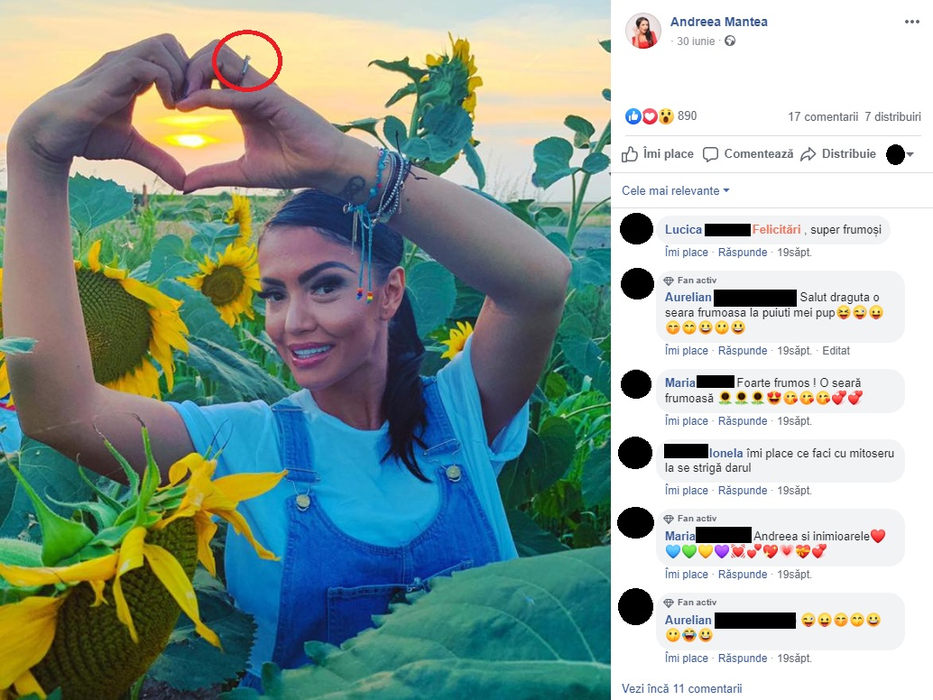Andreea Mantea s-a logodit?! Cum s-a dat singură de gol și cine este, de fapt, noul iubit al vedetei Kanal D