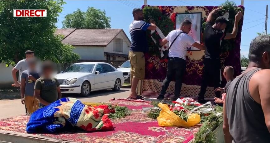 Raisa a fost condusă pe ultimul drum / sursă foto: capturi video
