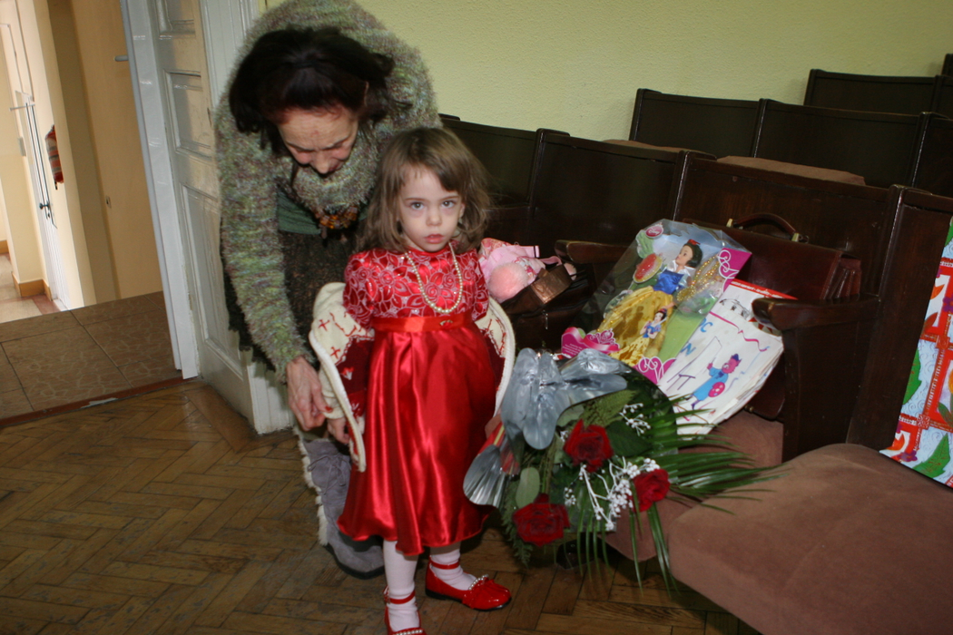 Adriana Iliescu şi Eliza în 2008