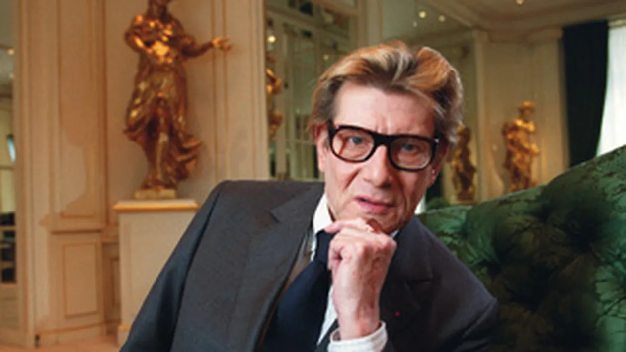 Yves Saint Laurent era betiv, drogat si isteric