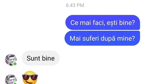 Bancul începutului de săptămână | "Mai suferi după mine? Ia scoate ochelarii!"
