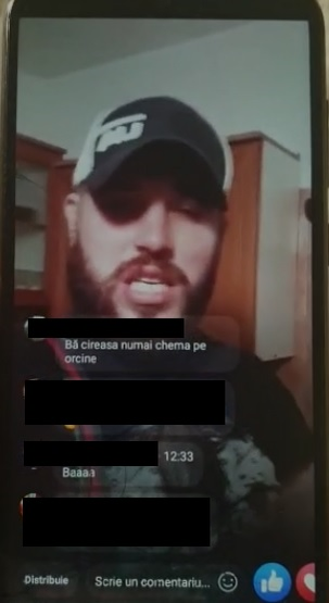 "Cireașă" a amenințat că trage cu pistolul după polițiști