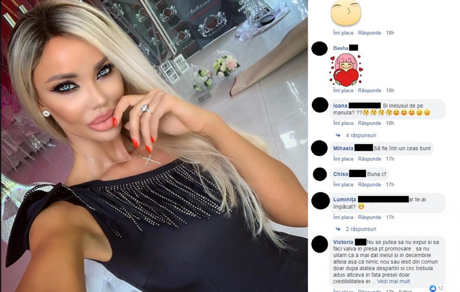 Bianca Drăgușanu a fost felicitată de internauți pe rețelele de socializare © Facebook
