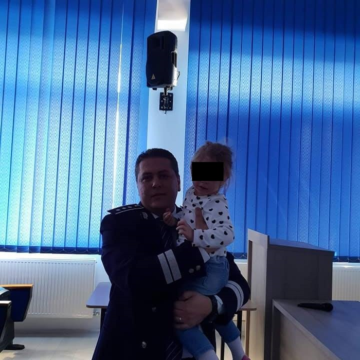 Polițistul Eusebiu Predonescu se implică în numeroase acțiuni umanittare