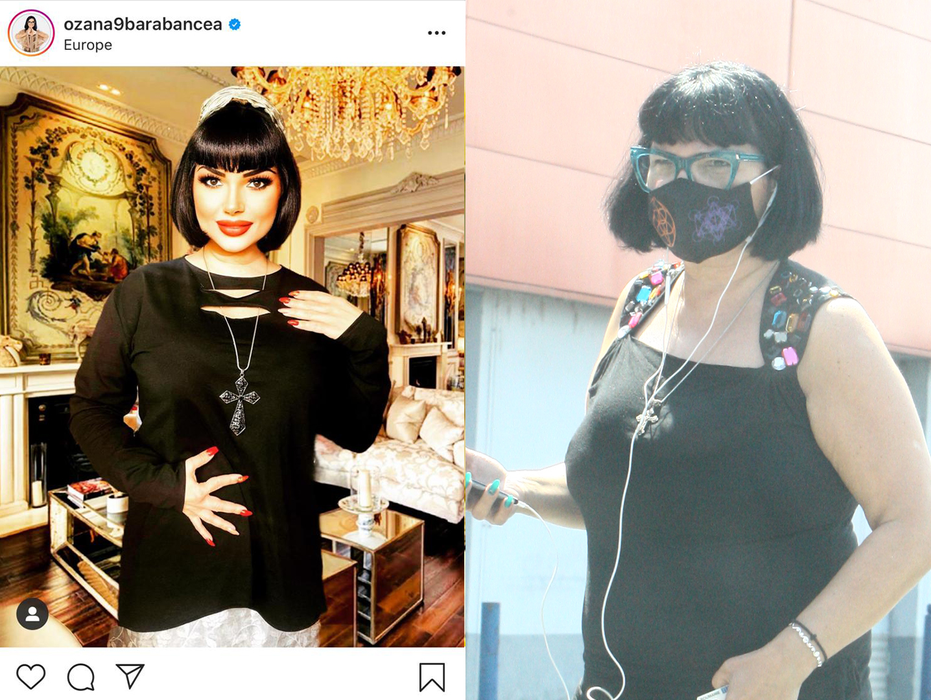 ”Instagram vs Realitate”, în cazul Ozanei Barabancea