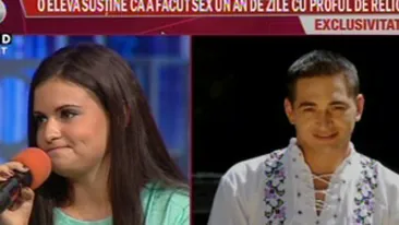 VIDEO Florin Grigore, profesorul de religie de la George Enescu  despre eleva care il acuza de viol: Era o fata disperata, care ma pandea la coltul scolii! Dascalul neaga orice relatie sexuala cu Daiana Dutu!