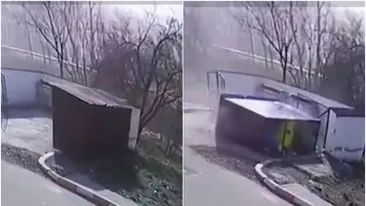A înlemnit! Ce a pățit o femeie din Gorj, după ce a ieșit să ducă gunoiul