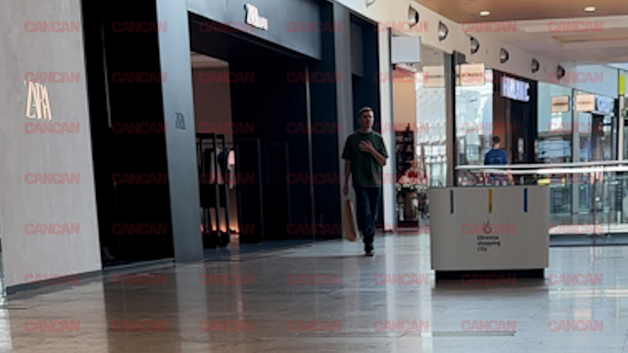 Comediantul Ionuț Rusu la shopping