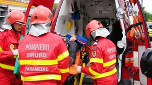 Un tânăr de 20 de ani, în stare gravă la spital după ce a căzut cu parapanta în Șiria
