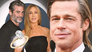 Este Jennifer Aniston logodită cu Jim Curtis? Cum ar putea un nou film pe tema despărțirii de Brad Pitt să le afecteze viitorul