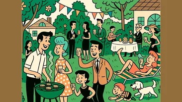 Test de perspicacitate | Găsiți pasărea ascunsă la party-ul din grădină