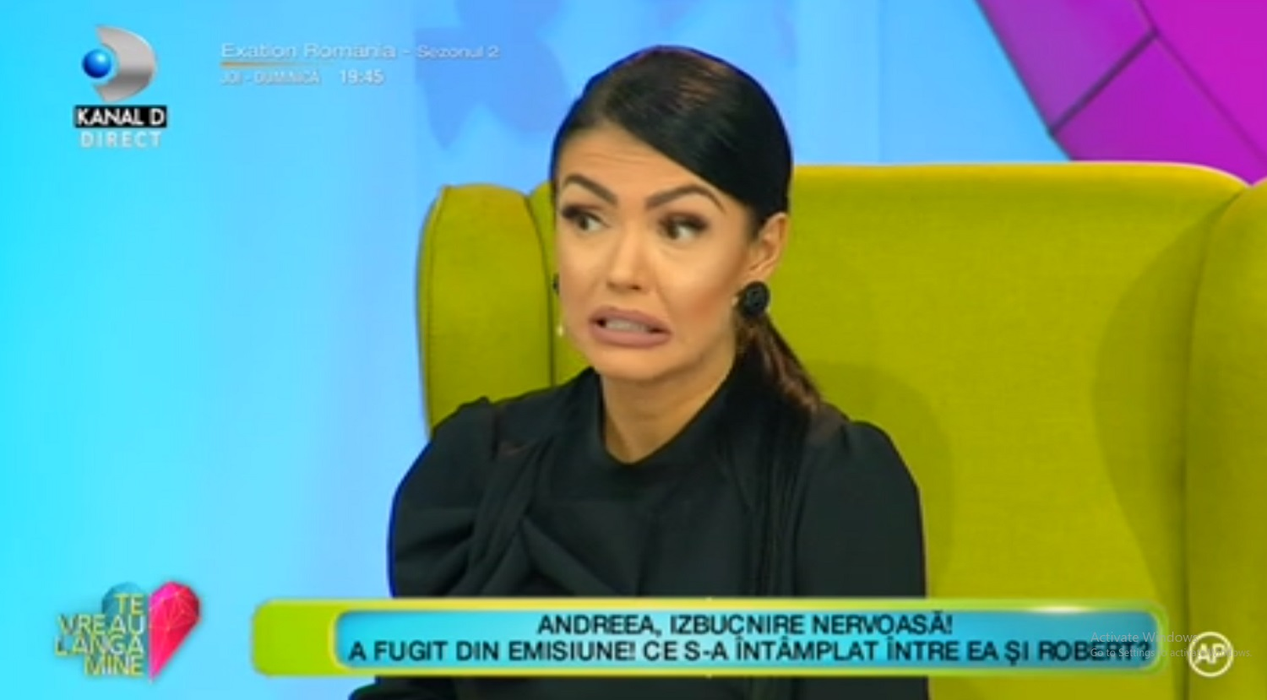 Andreea Mantea, furioasă în emisiune: “M-ați supărat foarte rău personal”. O concurentă a părăsit val-vârtej platoul