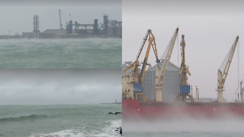 Fenomenul rar apărut la Marea Neagră, la o temperatură resimțită de -12 grade Celsius. Explicația unui expert