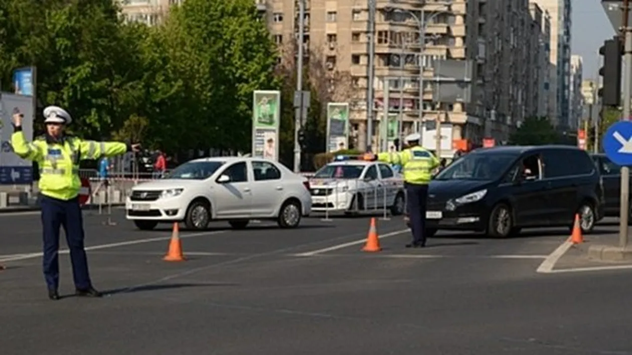 Resticții de circulație în Capitală din cauza protestului transportatorilor
