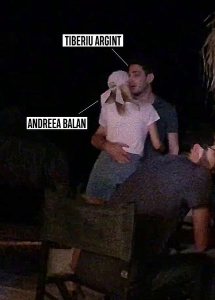 Andreea Bălan și noul iubit, Tiberiu Argint
