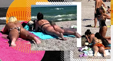 Anca Dinicu și Paula Chirilă au făcut plajă pe „ieftineală”! „Gina” lui Bendeac și co-prezentatoarea „Xtra Night Show”, la sexy-bikini