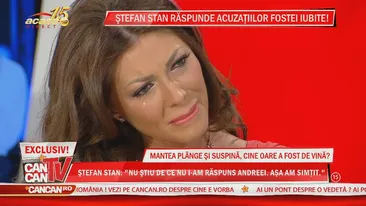 Râuri de lacrimi în platoul CancanTV! Ştefan Stan a izbucnit în plâns în direct, iar Ilinca nu a mai rezistat şi a cedat!